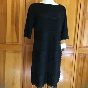 Little Black Dress that is Dressy, Comfy, and Stretchy Dress Size 12